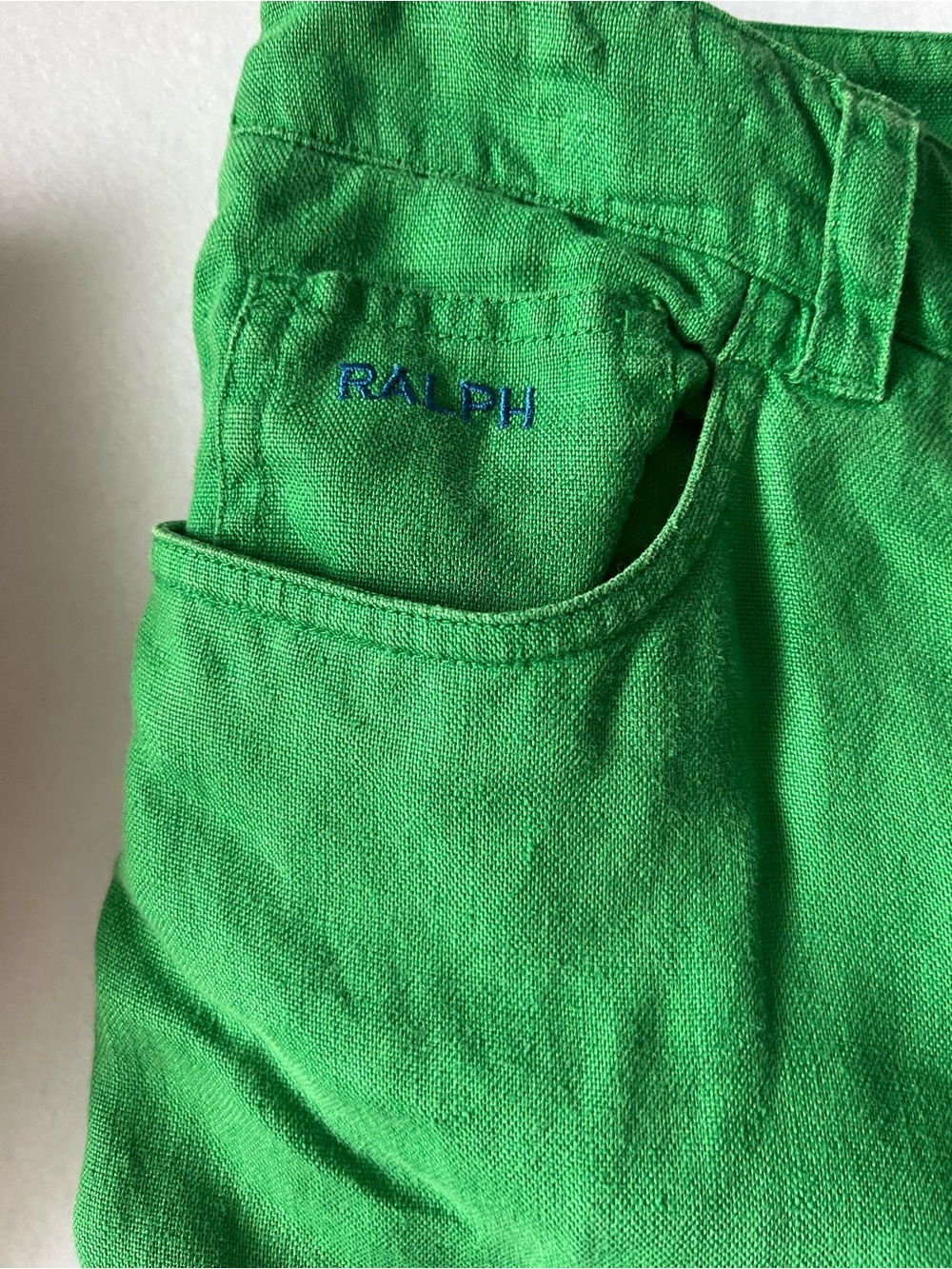 Ralph Lauren Pink and Green Linen Blend Jeans Bundle - Picture 3 of 15
